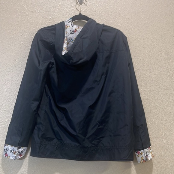Disney Black Mickey Mouse Disney World Rain Jacket XS - Picture 8 of 11